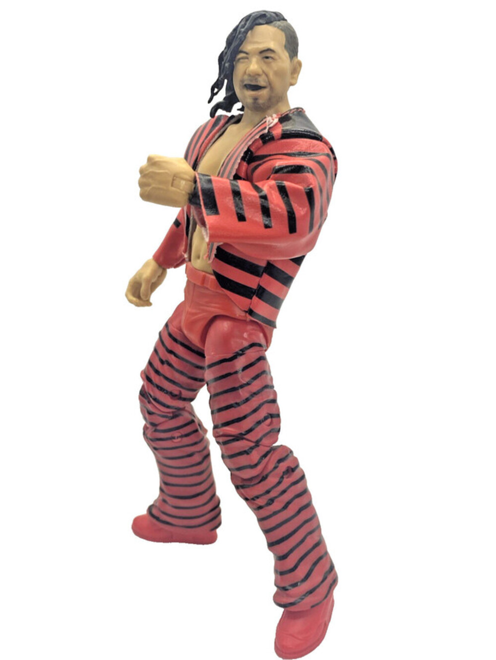 Mattel WWE Elite 63 Shinsuke Nakamura Action Figure 6" Red Black Striped Outfit
